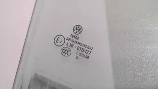561845026A Стекло двери задней правой Volkswagen Passat USA Арт 20213161, вид 2