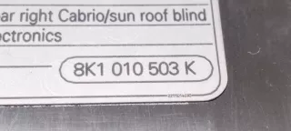 8K1010503K,8K0857085A,8K1010503L,8K0857086A Накладка декоративная на торпедо Audi A4 B8 Арт 2095056, вид 7