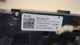 8Y0820043 Блок управления печки / климат-контроля Audi A3 8Y Арт 20221374, вид 3