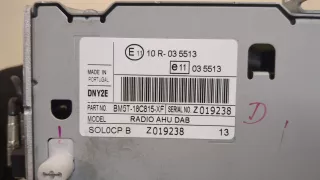 BM5T18C815XF Магнитола (аудио система) Ford Focus 3 Арт 20220567, вид 4