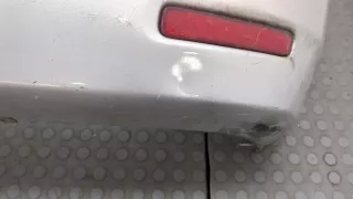 Бампер задний серебристый Toyota Corolla VERSO 1 2003г. 5215913905 - Фото 3