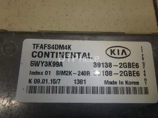 391082GBE6 Блок управления двигателем Kia Optima 3 Арт AM95704469, вид 4
