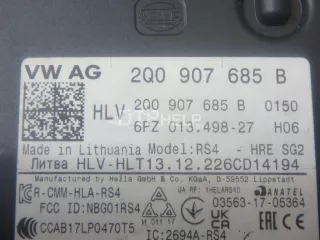 2Q0907685B Радар BSD (Слепых зон) Skoda Kodiaq Арт AM95723904, вид 3