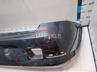 DAC07LO008 Бампер задний Renault Logan 1 Арт AM90440648, вид 3