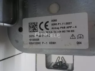 1876887 Подушка безопасности пассажирская (в торпедо) Ford Mondeo 5 Арт AM84821873, вид 5