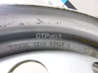 8200 Диск колесный железо Ford Fusion 1 Арт AM48553763, вид 3