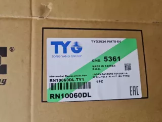 RN10060DL Крыло переднее левое Renault Sandero 2 Арт ZAP347080, вид 2