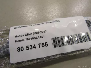 75719SZAA01 Honda Эмблема на крышку багажника Honda Element Арт E80534755, вид 4