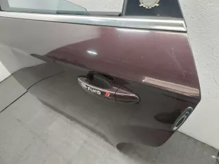 1694252 Дверь задняя левая красная Ford Mondeo 4 Арт 20234303, вид 4