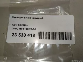 J606105216DQ Chery Накладка ручки наружной Chery Tiggo  2 Арт E23530418, вид 8
