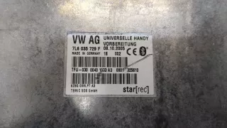 7L6035729F Блок управления телефоном Volkswagen Touareg 1 Арт 20256940, вид 2