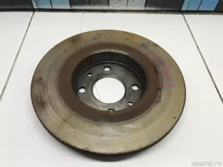 6001549211 Renault Диск тормозной передний не вентилируемый Renault Clio 1 Арт E31603800, вид 4