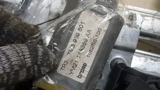 7M0837461,7M3959801 Стеклоподъемник левый передний Volkswagen Sharan 1 restailing Арт 20233761, вид 2