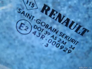 8200211198 Renault Стекло двери передней правой Renault Megane 2 Арт E12217821, вид 2