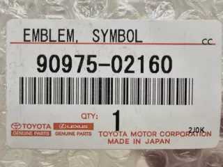 9097502160, 9097502160, 90975-02160, 90975A2009, 90975-A2009, 90975C2026, 90975-C2026, 90975T2031, 90975-T2031 Эмблема передняя Toyota Rav 4 5 Арт DN196967, вид 4