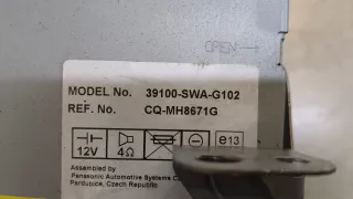 39100SWAG102 Магнитола (аудио система) Honda CR-V 3 Арт 20267803, вид 3
