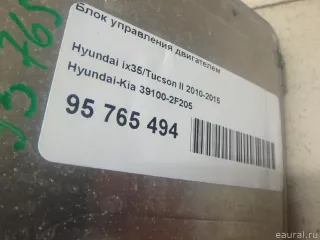 391002F205 Hyundai-Kia Блок управления двигателем Hyundai Tucson 2 Арт E95765494, вид 2