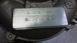 A2760903680 Турбина бензиновая Mercedes E W212 Арт 99C19C806, вид 7