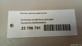 95430C5000WK Hyundai-Kia Кнопка запуска двигателя Kia Sorento 3 restailing Арт E23706791, вид 14