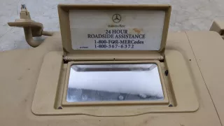 A1648102310,A1648101110 Козырек солнцезащитный Mercedes GL X164 Арт 20282116, вид 3