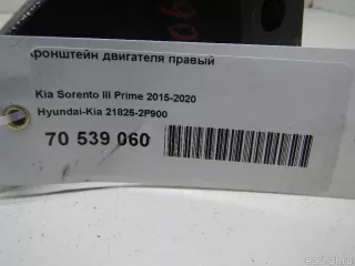 218252P900 Hyundai-Kia Кронштейн двигателя правый Kia Sorento 3 restailing Арт E70539060, вид 7