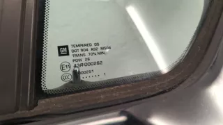 20997941 Стекло двери задней левой Chevrolet Volt Арт 11342165, вид 3