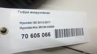 281383X000 Hyundai-Kia Гофра воздуховода Kia Ceed 2 Арт E70605066, вид 7