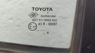 670020D240 Дверь передняя левая белая Toyota Yaris 3 Арт 20288174, вид 3