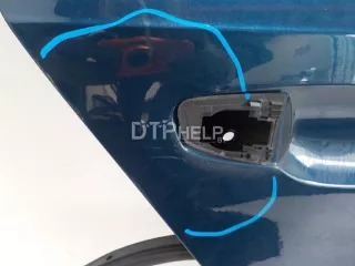 5E9833056C Дверь задняя правая Skoda Octavia A7 Арт AM41229490, вид 4