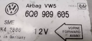 6Q0909605 Блок AirBag Volkswagen Passat B5 Арт 2096738, вид 3