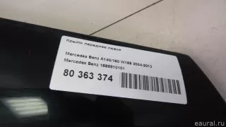 1698810101 Mercedes Benz Крыло переднее левое Mercedes A W169 Арт E80363374, вид 6