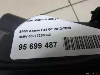 63217286039 BMW Фонарь задний наружный левый BMW 3 F30/F31/GT F34 Арт E95699487, вид 10