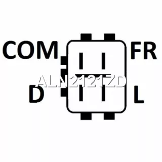 0986082390,115632,1042101060,DAN1102,CA2121IR,373002F200,373002F200,ALN2121AN,ALN2121BS,ALN2121MA,ALN2121UX,ALN2121ZD,LRA03733,ALN2121RB,ALN2121WA,301N20249Z Генератор Kia Carnival 2 Арт MOS00299358-7, вид 3