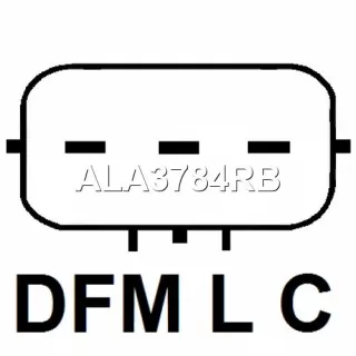 373002B960,ALA3784GB,ALD3784KR,2622503 Генератор Hyundai i30 GD Арт А2223341442-2, вид 3