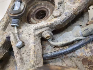 28411XA01A,28473XA00A Ступица задняя левая Subaru Tribeca Арт 20304445, вид 2