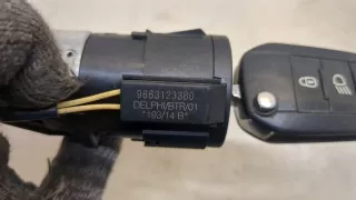9663123380 Замок зажигания Peugeot 2008 Арт 20304408, вид 3