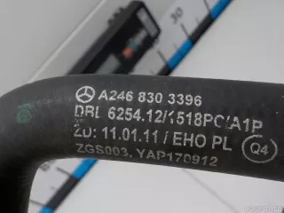 2468303396 Mercedes Benz Патрубок отопителя (печки) Mercedes CLA c117 Арт E84716666, вид 8