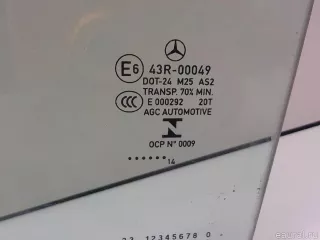 2047350300 Mercedes Benz Стекло двери задней левой Mercedes C W204 Арт E84775074, вид 2