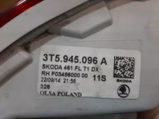 3T5945096A Фонарь Skoda Superb 2 Арт VZ176186, вид 10