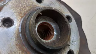 7H0498611,7H0407257G,7E0615311 Ступица передняя левая Volkswagen Transporter T5 Арт 20307430, вид 2