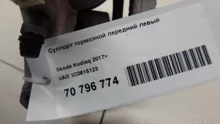 3C0615123 VAG Суппорт тормозной передний левый Volkswagen Tiguan 2 Арт E70796774, вид 10