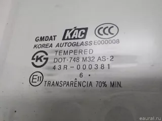96601509 GM Стекло двери задней правой Chevrolet Spark M150,M200 Арт E52306620, вид 4