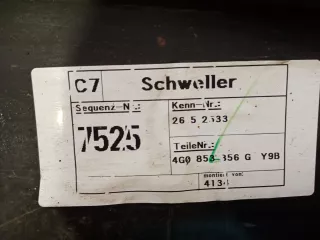 4g0853856ggru, 4g0853856g накладка порога Audi A6 C7 (S6,RS6) Арт 147849PM, вид 8