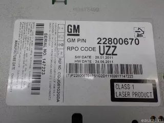 22800670 GM Магнитола (аудио система) Chevrolet Orlando Арт E84482148, вид 8