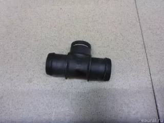 N90693101 VAG Фланец (тройник) системы охлаждения Volkswagen Touareg 3 Арт E100557563, вид 1