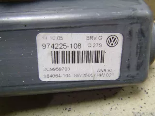 3C9959703AL01 VAG Моторчик стеклоподъемника Volkswagen Passat B6 Арт E12450375, вид 2