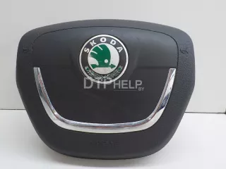 1Z0880201AKTDZ Подушка безопасности в рулевое колесо Skoda Octavia A5 Арт AM84829617, вид 1