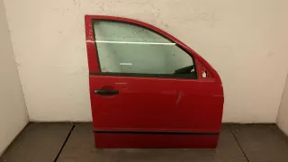 6Y0831056 Дверь передняя правая красная Skoda Fabia 1 Арт 20241618, вид 1