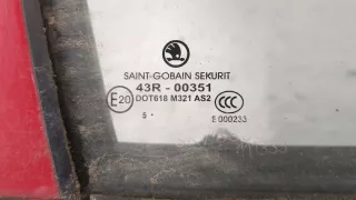 6Y0831056 Дверь передняя правая красная Skoda Fabia 1 Арт 20241618, вид 2