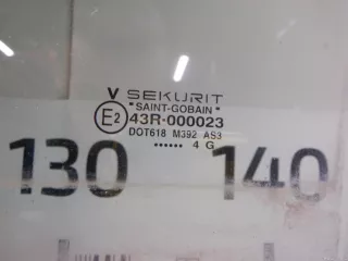 95554261104 VAG Стекло двери задней левой Porsche Cayenne 957 Арт E31353684, вид 2